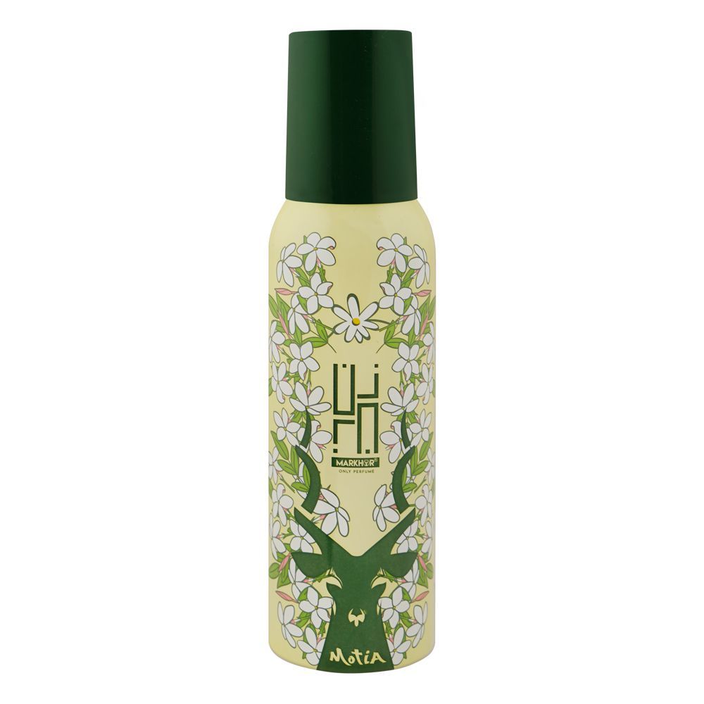 Markhor Motia Deodorant Body Spray (No-Gas), For Women, 120ml Markhor Motia Deodorant Body Spray (No-Gas), For Women, 120ml - Image 1