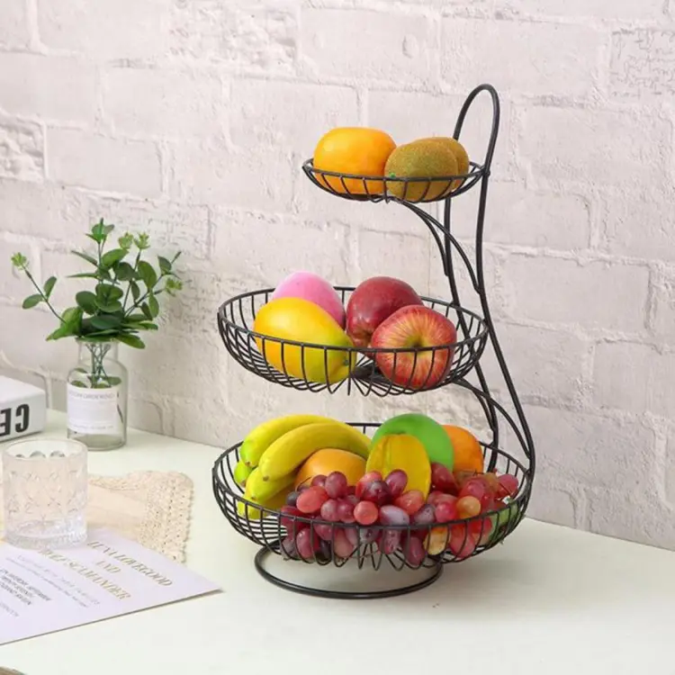 ac9ea02cd21eeffd2a53e5f99afd1bb9.jpg_750x750.jpg_ Iron Fruit Basket 3 Layer - Image 1
